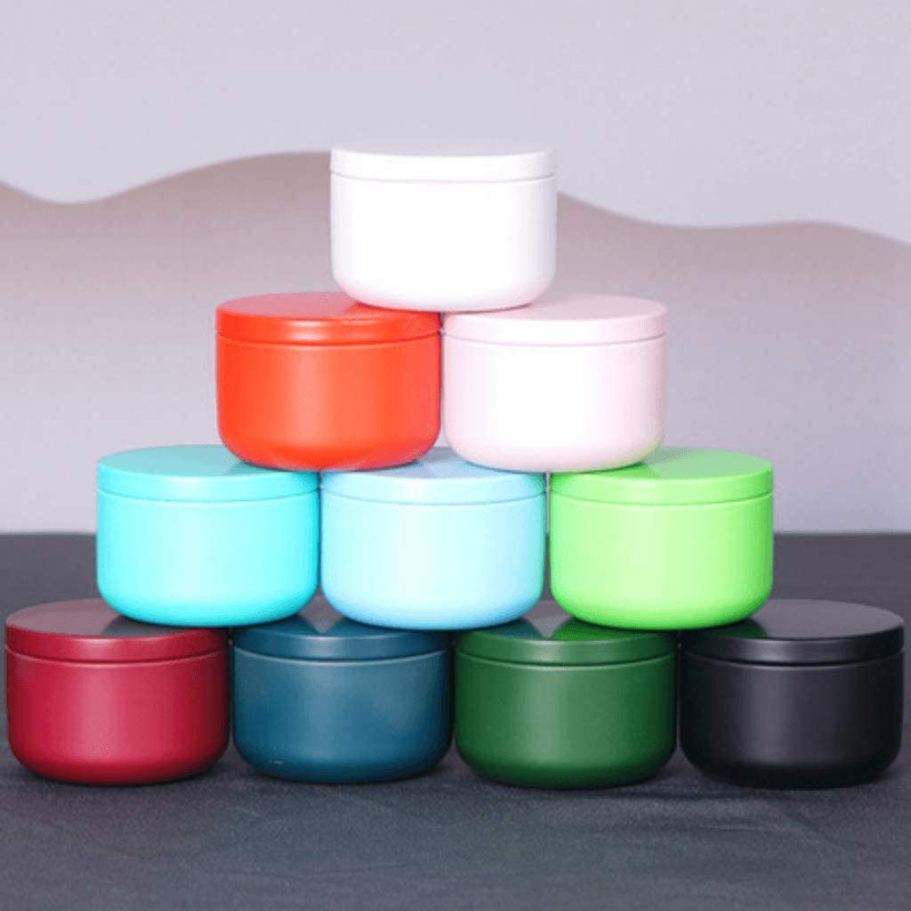 Coffee Equipment Organizer - Teedose mit luftdichten Deckeln, Weißblech-Tee-Aufbewahrungsbehälter, tragbare