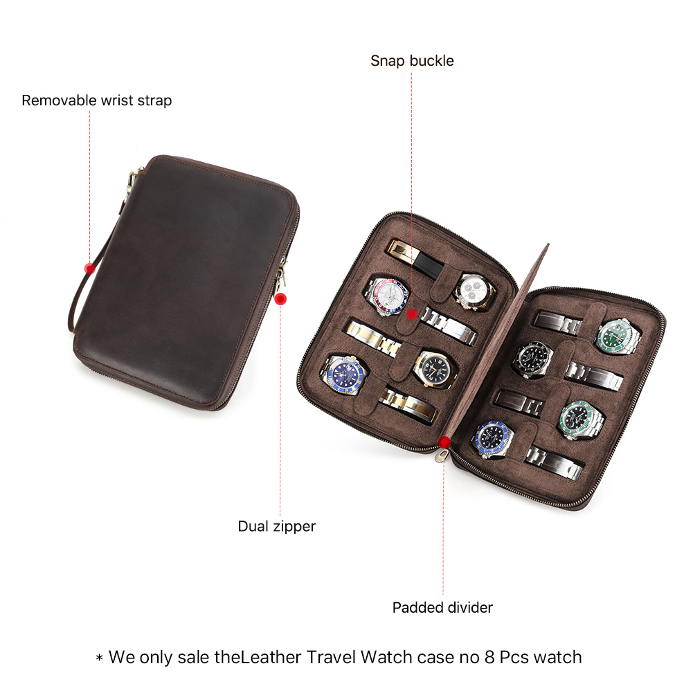 Neue 2/4/6/8 Slots Echt leder  – Coffee Equipment Organizer Bewertung und Preis