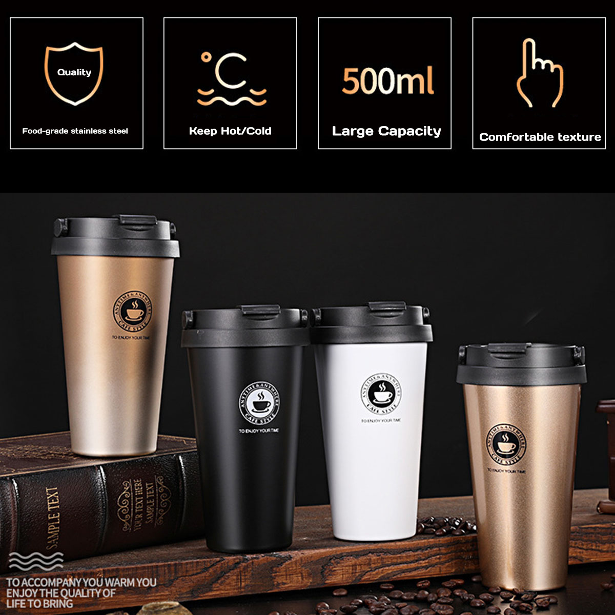 Isolierter Reise-Kaffeebecher  – Coffee Equipment Usa Bewertung und Preis
